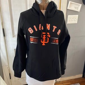 Fanatics SF Giants Black and Orange Hoodie